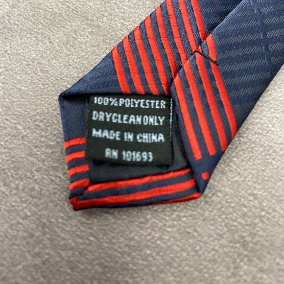 New England Patriots Mens Licensed NFL Team Striped Eagles Wings Neck Tie w Tags - Picture 8 of 10